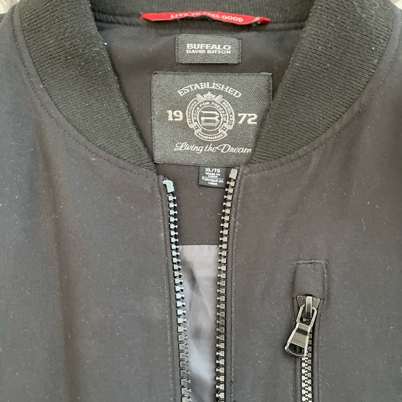 Buffalo David Bitton Men’s black jacket, size XL - Picture 2 of 6